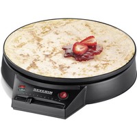 Severin CM 2198 CréPes Maker Mit Manueller Temperatureinstellung Schwarz