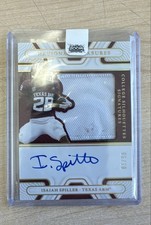 2022 Panini National Treasures Collegiate - College  Isaiah Spiller #82 Gold 