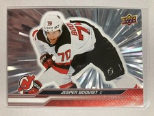 2023-24 Upper Deck Outburst Silver #110 Jesper Boqvist
