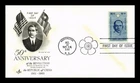 US COVER REPUBLIC OF CHINA 50TH ANNIVERSARY FIRST DAY ISSUE ARTCRAFT
