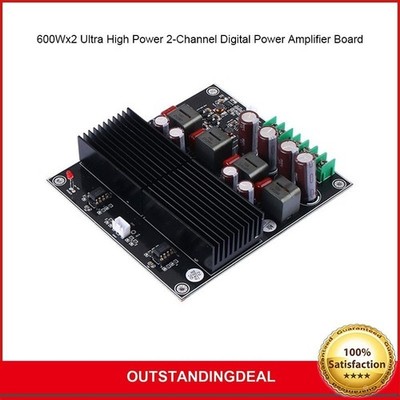 600Wx2   High Power 2-Channel Digital Power Amplifier Board ot25 *lj