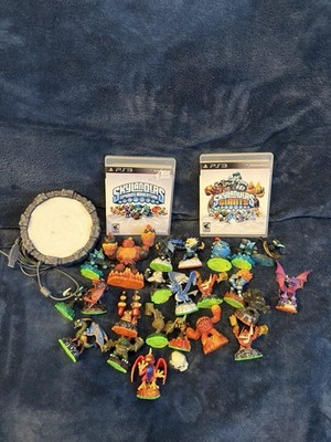 Activision Skylanders PS3 Lot Spyro Portal Figures Game Discs Spyro's Adventure