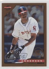 1996 Score Dugout Collection Series 1 Artist's Proof Garret Anderson #34 0t6p