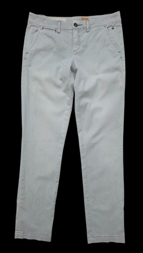 Anthropologie x Pilcro and the Letterpress HYPHEN Gray Slim Chino Pants Sz 26