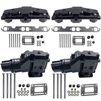 For Volvo Penta Exhaust Manifold Elbow Riser Kit 5.0L 5.7L 3847501 3862664 1994+