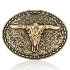 Western Belt Buckles for Men Women Cowboy Rodeo Cowgirl Western Party Mens Re...