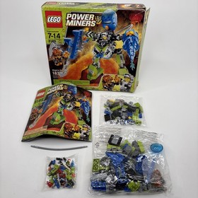 Lego 8189 Power Miners Magma Mech Retired New Open Box Sealed Bags
