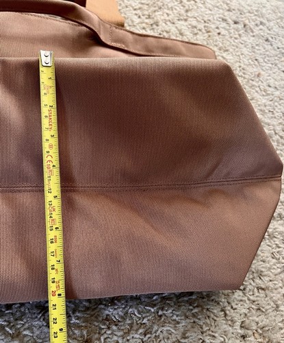 NWT BEIS The Travel Tote Camel Luggage Bag Crossbody Strap Minimalist Unisex - Picture 9 of 22