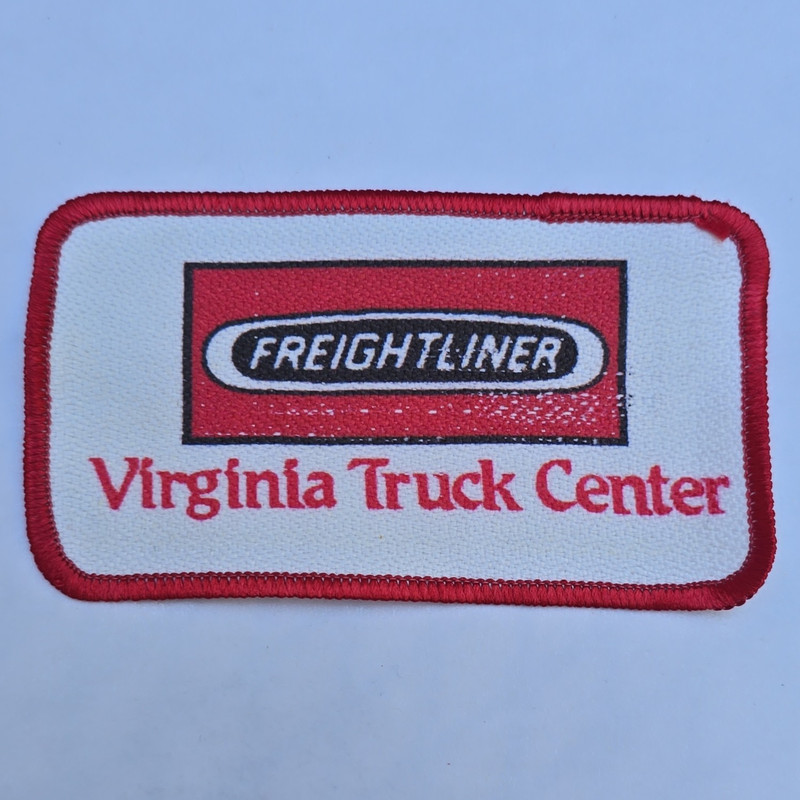 Freightliner Virginia Truck Center Embroidered sew in Patch Red/White