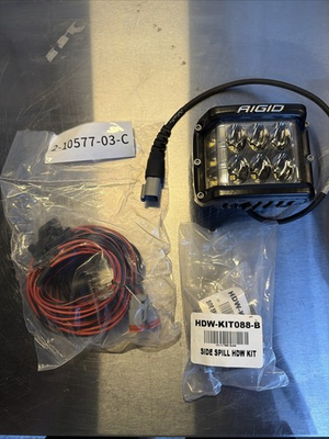 #ad Rigid LED Light Pod w Dual Light Harness amp; Switch – Includes 1 Light On $140.00