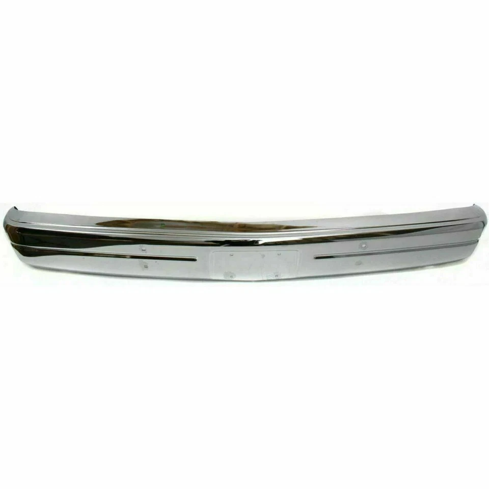 New Front Bumper Face Bar Chrome Steel For 1986-1993 Dodge D/W Series/Ramcharger Foto 3 de 4