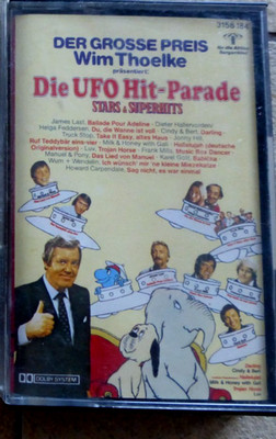 Wim Thoelke - Der große Preis Kassette - MC Cassette DIE UFO HIT-PARADE