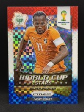 2014 Panini Prizm World Cup - Stars Didier Drogba #11 Red White & Blue Power...