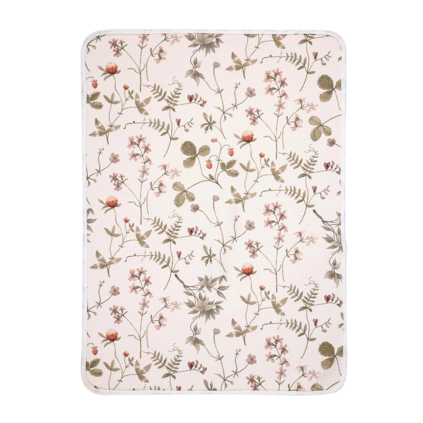 Waterproof Changing Pad Liners, 100% Cotton, Soft & Breathable (1pc, 19.5" x ...