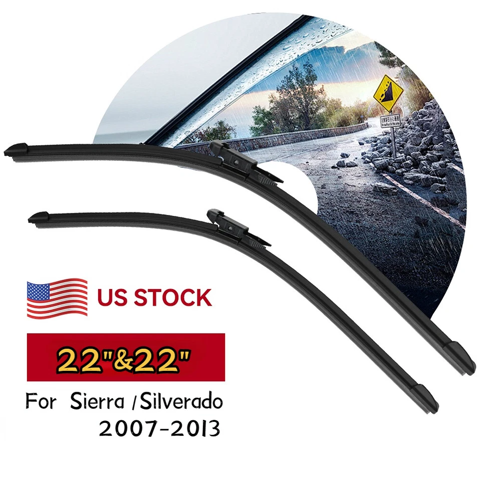 Limpiaparabrisas 22" para GMC Sierra 1500 2011-2013 Sierra 2500/3500 HD Foto 3 de 4