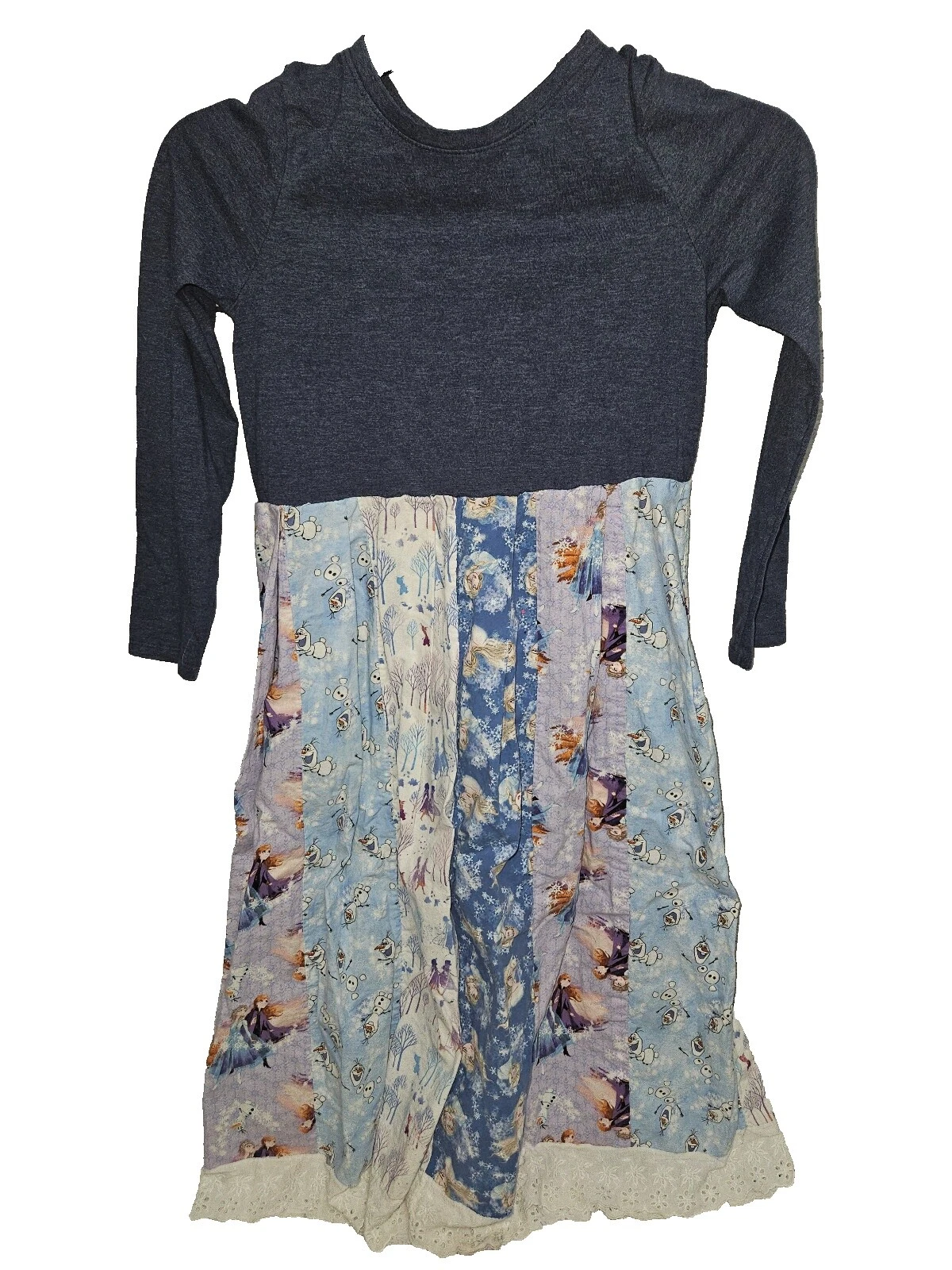 Vestidos de Frozen Handmade 100% Algodón para Niñas