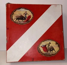 Vintage Rare Reamsa Bullfighting Ring Toy Matadors Bull Horse Figures READ