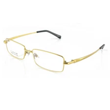 Fashion Titanium Mens Eyeglasses Frames Rectangle Glasses Full Rim Rx Optical