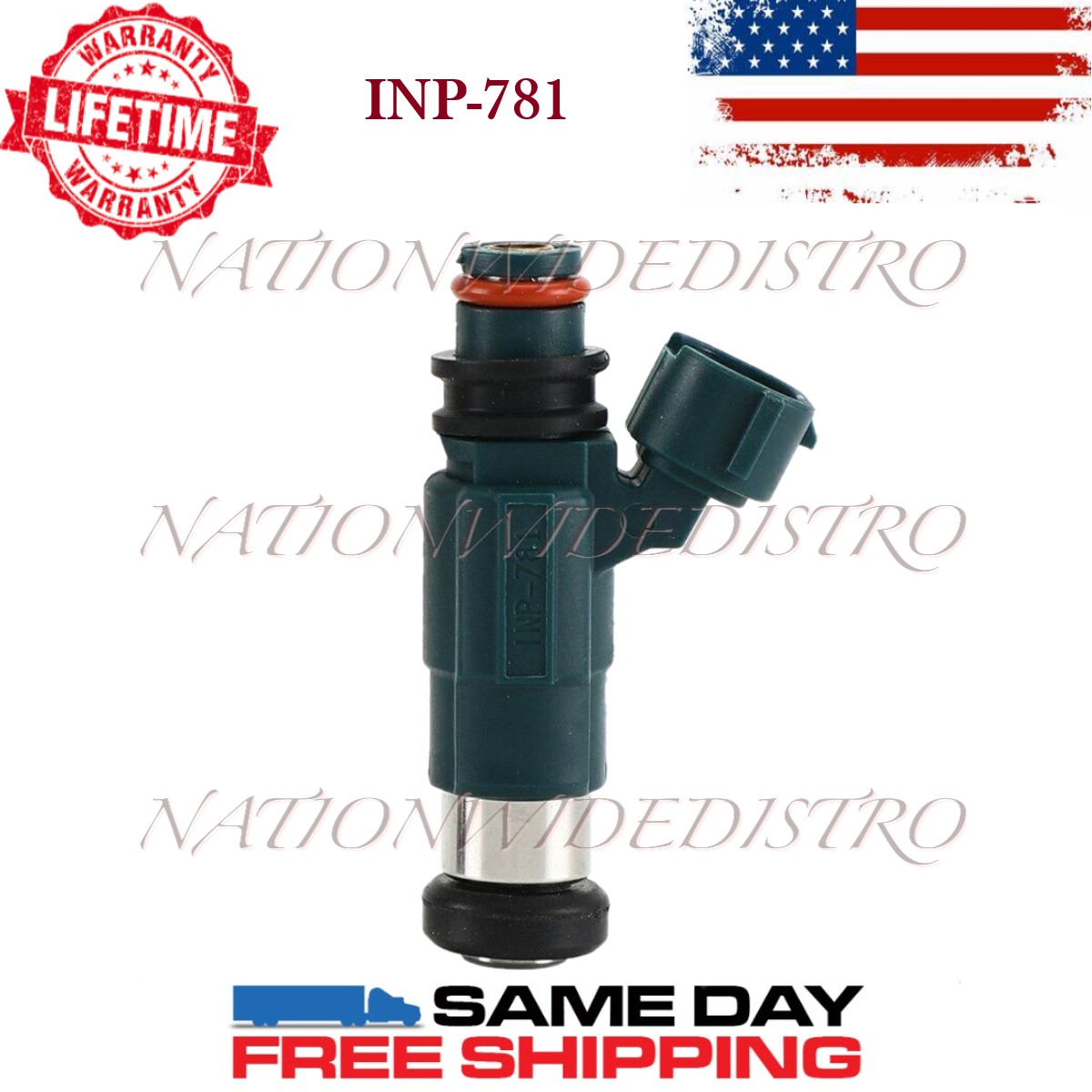 1x OEM Nikki Fuel Injector for 1999-2002 Mazda 626 2.0L Protege