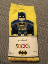 Hallmark DC Comics Batman Kids Novelty Socks, M/L