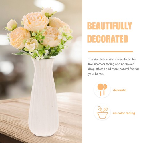 5 Bunches Simulated Little Rose Artificial Flower Arrangements eBay