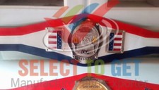 THE NWA WORLD JUNIOR HEAVYWEIGHT WRESTLING CHAMPIONSHIP BELT.