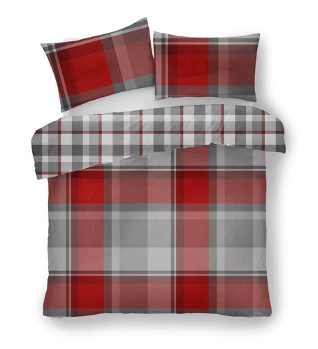 Luxury WAVERLY CHECK Printed Reversible Duvet Cover+Pillow Case Bed Set All Size - Picture 8 of 10