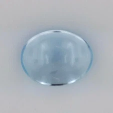 SKY BLUE TOPAZ 6 x 4 MM OVAL CUT CABOCHON ALL NATURAL 2 PIECE SET F-847