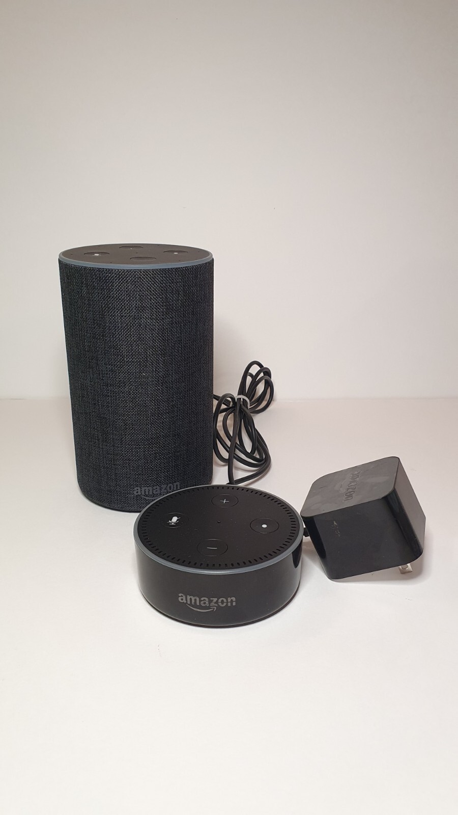 Amazon Echo 2nd Gen Smart Speaker in Black with Alexa-image