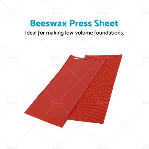 Beekeeping Soft Red Beeswax Wax Sheet Mould DIY Silicone Comb Press Mold Tools - Picture 2 of 8