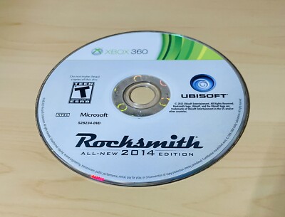 Rocksmith -- 2014 Edition (Microsoft Xbox 360, 2013) - DISC ONLY