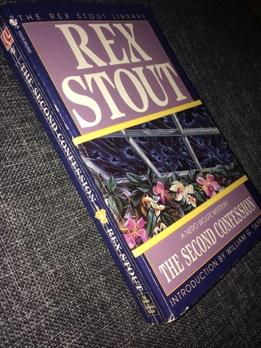 REX STOUT The Second Confession 1995 Rex Stout Library Edition Good - Picture 2 of 4