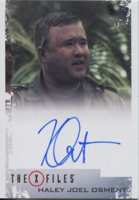 X Files Staffeln 10 & 11 Archiv exkl. Autogrammkarte Haley Joel Osment James