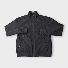 Fred Perry Mens Brentham Harrington Jacket Black Smalll Windbreaker