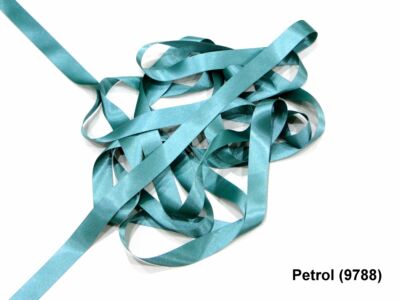 Berisfords Satinband petrol grün blau 5 mm doppelseitig (1m/5m/10m/20m/100m)