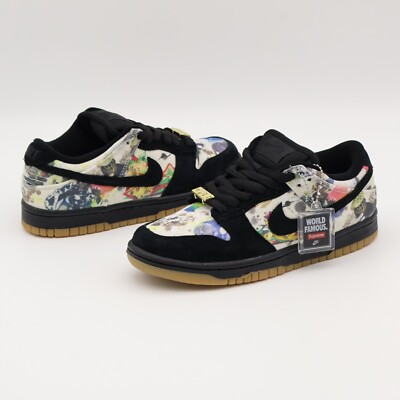 FD8778-001 Supreme × Nike SB Dunk Low Rammellzee (Men's) | eBay