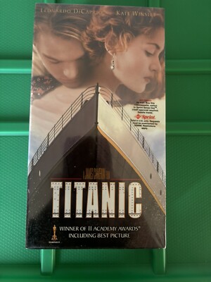 Titanic VHS  Sealed Original MINT CONDITION  No Broken Seals. Worth Grading 
