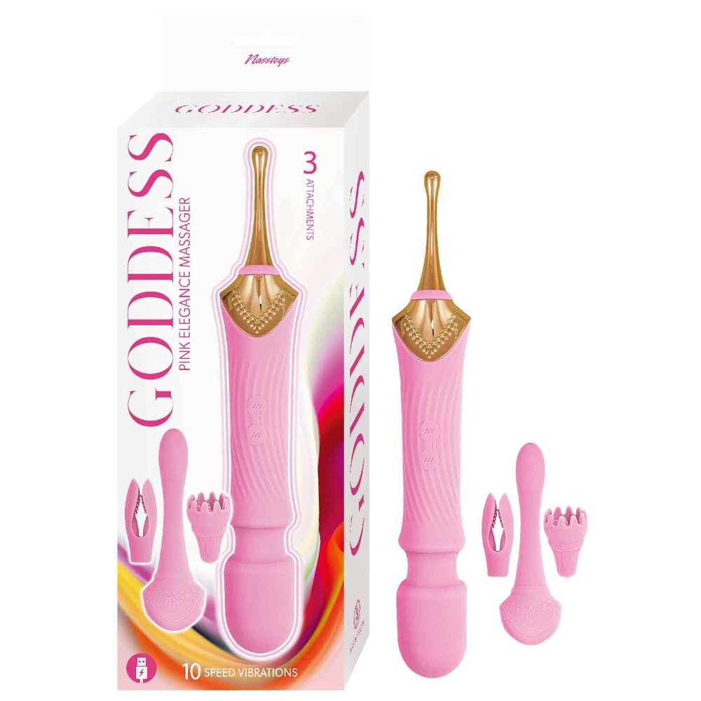 Nasstoys Goddess Pink Elegance Massager Vibe - Clitoral Stimulation Vibrator 