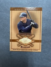 2001 Upper Deck SP Game Bat Jeremy Burnitz Milestone Piece Of The Action Relic