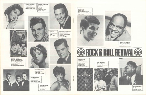 1950's Rock & Roll Revival Concert Program 1972 Nader History Photos Bios - Picture 2 of 6