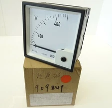 Rotary Iron Instrument Voltmeter DEIF EQ96 Voltage Meter 0...500V 100097653.20