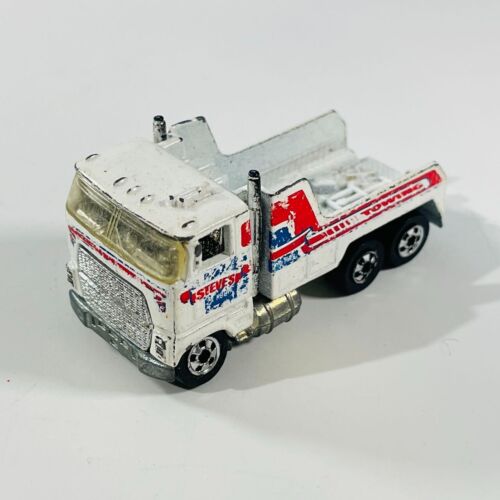 Vintage Hot Wheels 1981 Rig Wrecker Workhorses Steve's 24 Hour Towing Malaysia - Picture 1 of 8