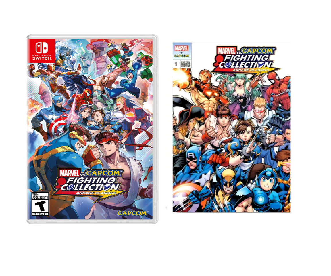 Marvel vs Capcom Fighting Collection Arcade Classics Nintendo