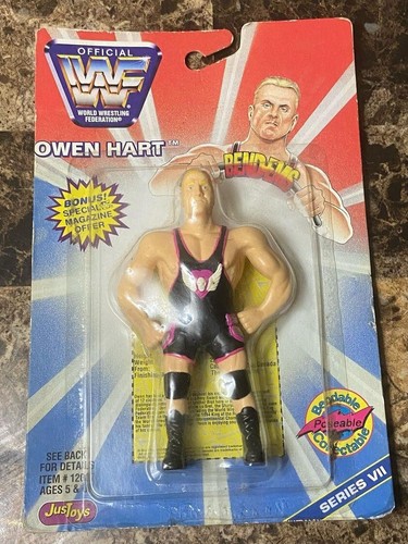 1997 Just Toys WWF Wrestling Owen Hart Series 7 Be...