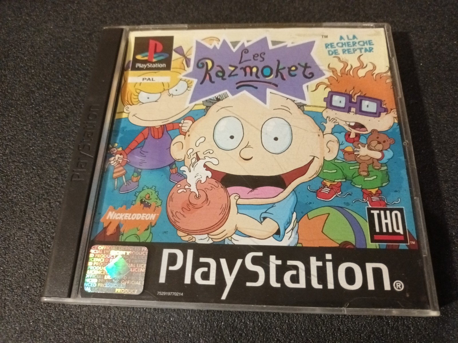 PS1 Playstation 1 PAL les razmoket à la recherche de reptar