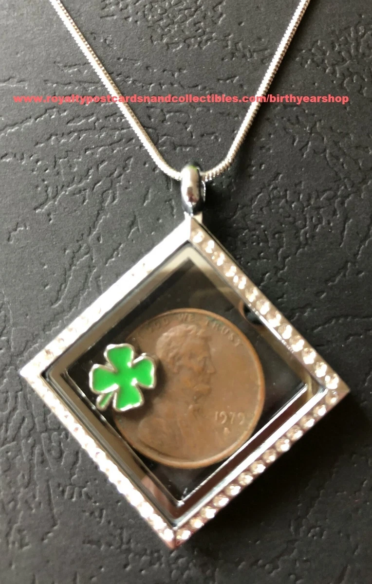 Birth year coin necklace deals