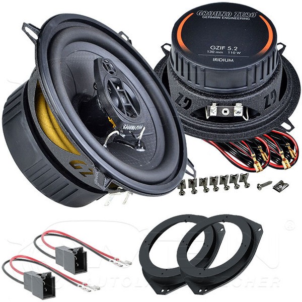 Ground Zero Lautsprecher FüR Opel Corsa Combo B 1993-2001 Vorn TüR 110W #AGP3-image