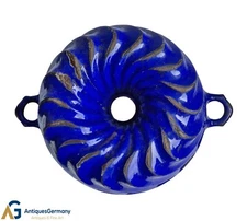 Antique Baking Mold made of Cast Iron, Gugelhupf (# 16683)