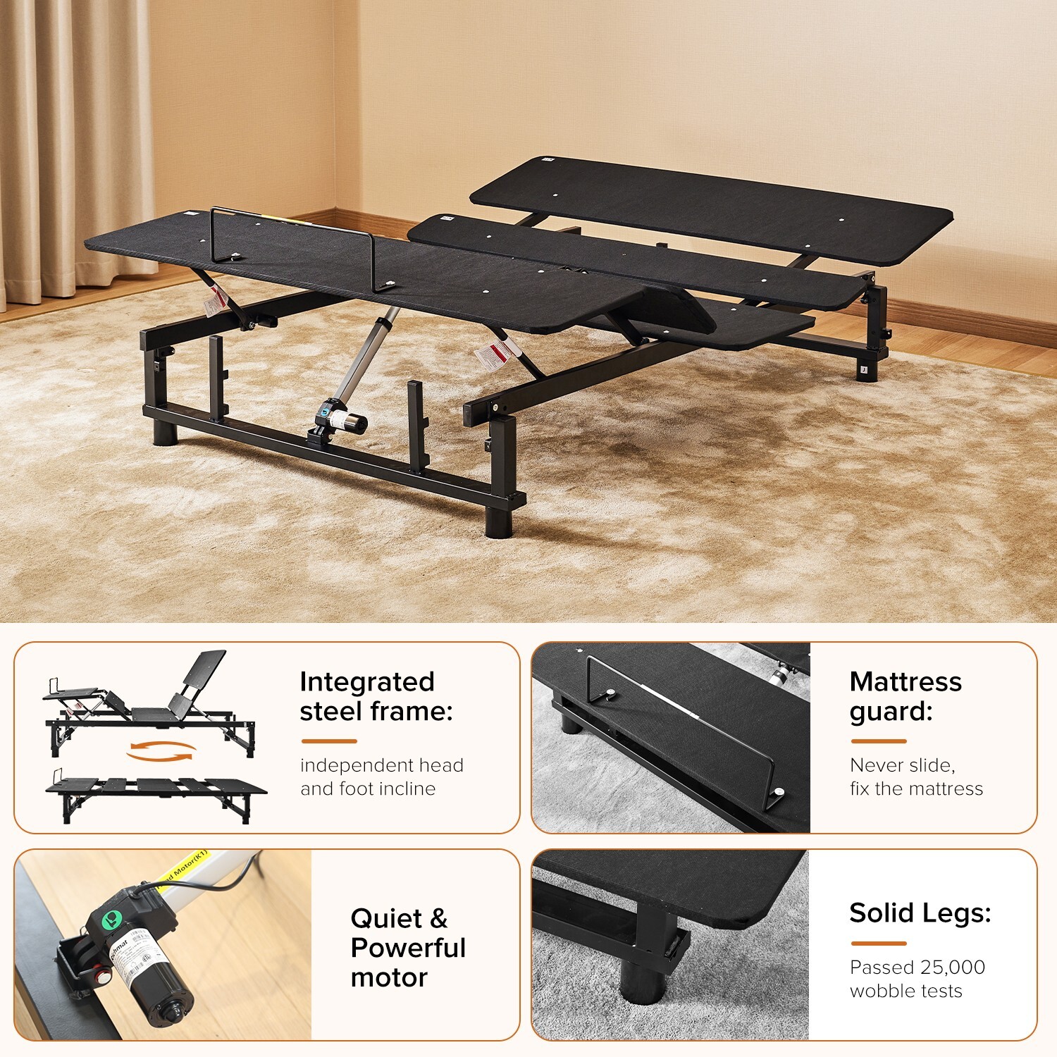 With Head And Foot Incline Zero Gravity
