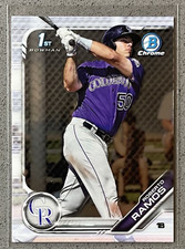 2019 Bowman Chrome 1st Baseball Prospects MLB BCP-145 Roberto Ramos Base Rockies